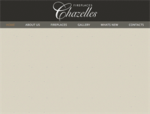 Tablet Screenshot of chazelles.com.au