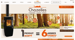 Desktop Screenshot of chazelles.com