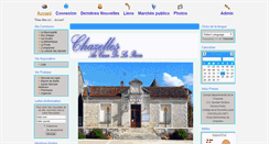 Desktop Screenshot of chazelles.fr