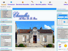 Tablet Screenshot of chazelles.fr